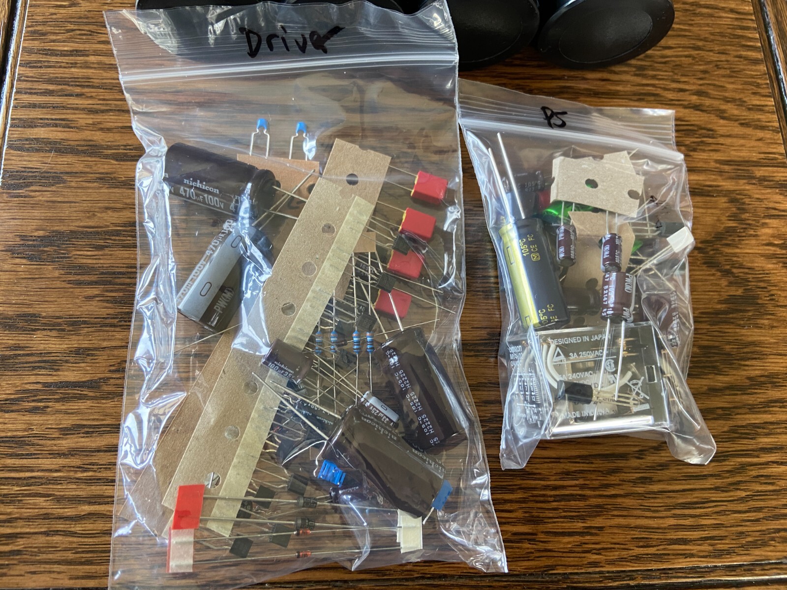 Sansui AU-719 Complete Rebuild Kit High-Quality Recap Set Transistors Relay