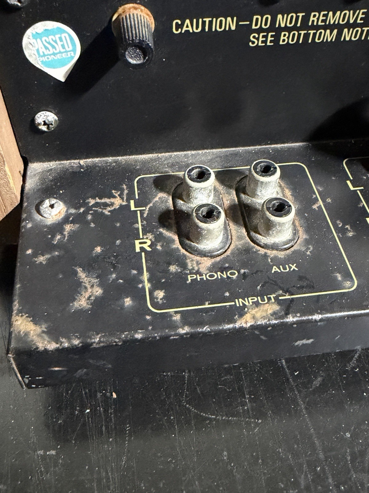 Pioneer SX-750 Vintage Stereo Receiver Tested Working Unit Rough Condition