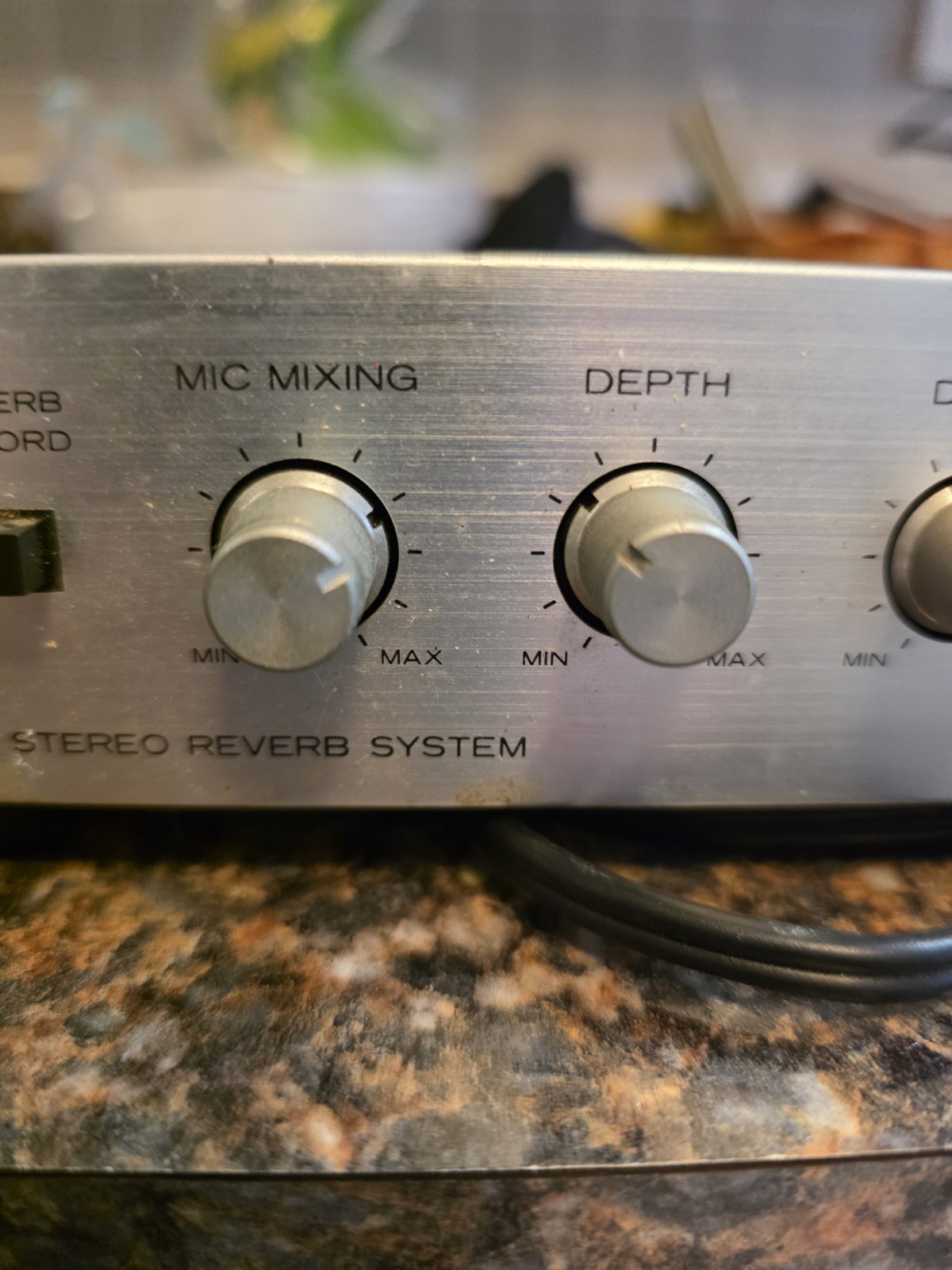 Vintage Realistic Stereo Reverb System Model 42-2108 Retro Mixing