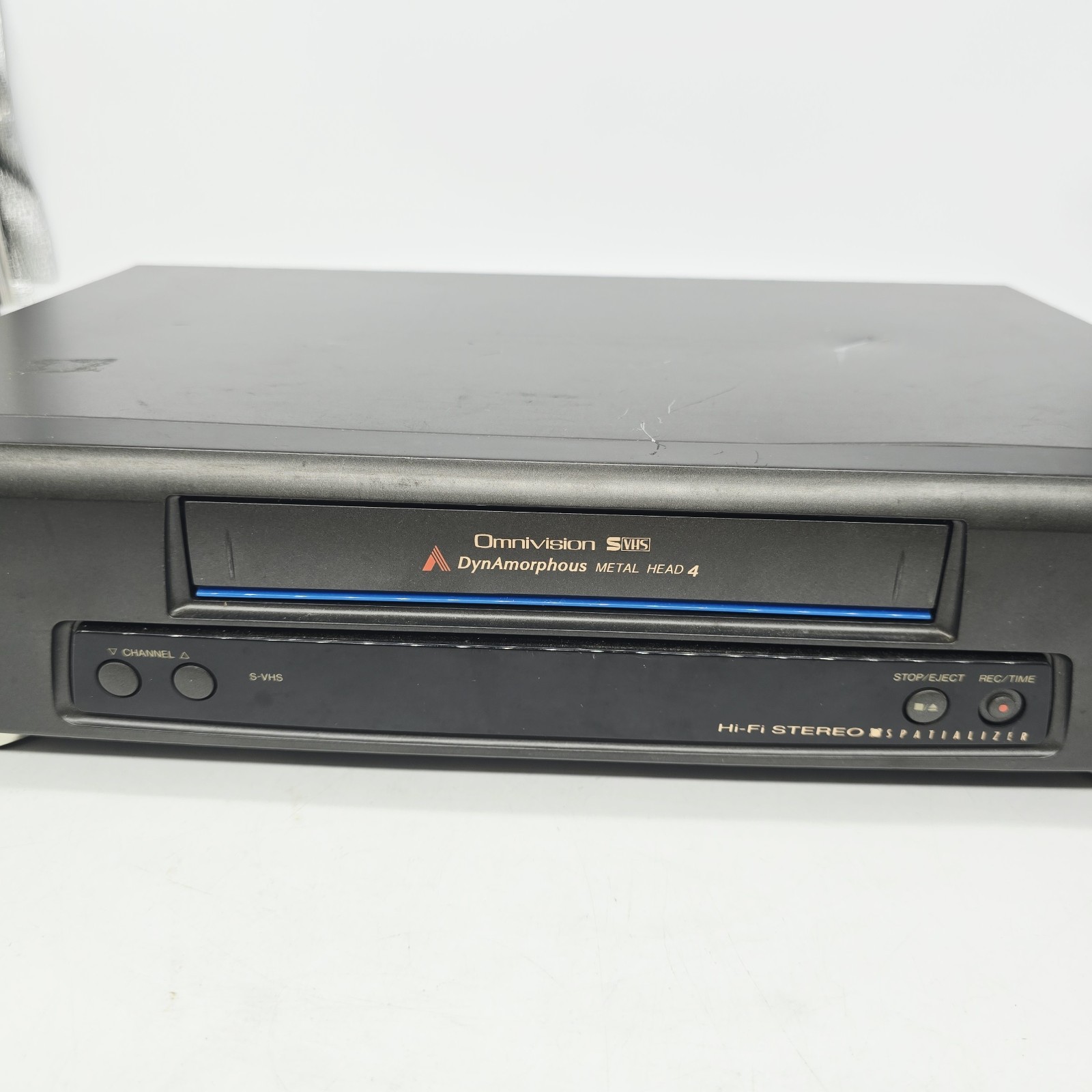 Panasonic PV-S7670 S-VHS Player Recorder 4-Head Hi-Fi VCR Blue Line No Remote