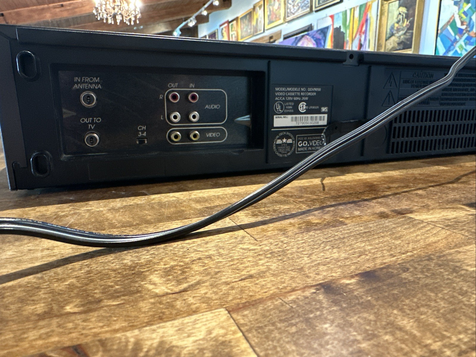 Go Video DDV9050 Dual Deck Hi-FI VHS VCR Recorder