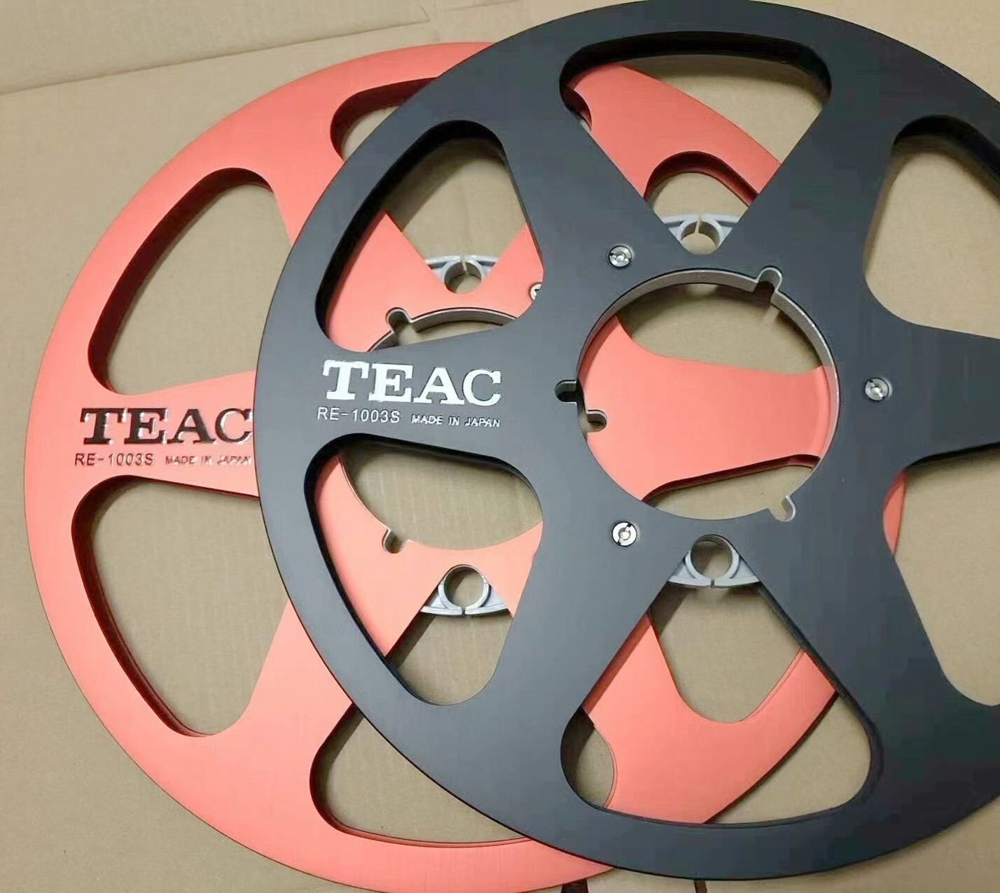 Vintage TEAC RE-1003 S (silvery) 10.5″ x 1/4″ Blank Empty original Reel