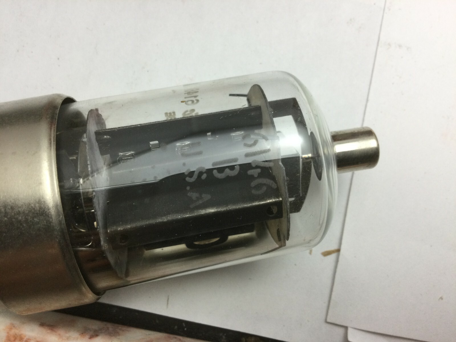 Lot of 9 Vintage Electronic Vacuum Tubes 6136 (4), 6146B, 6146A,