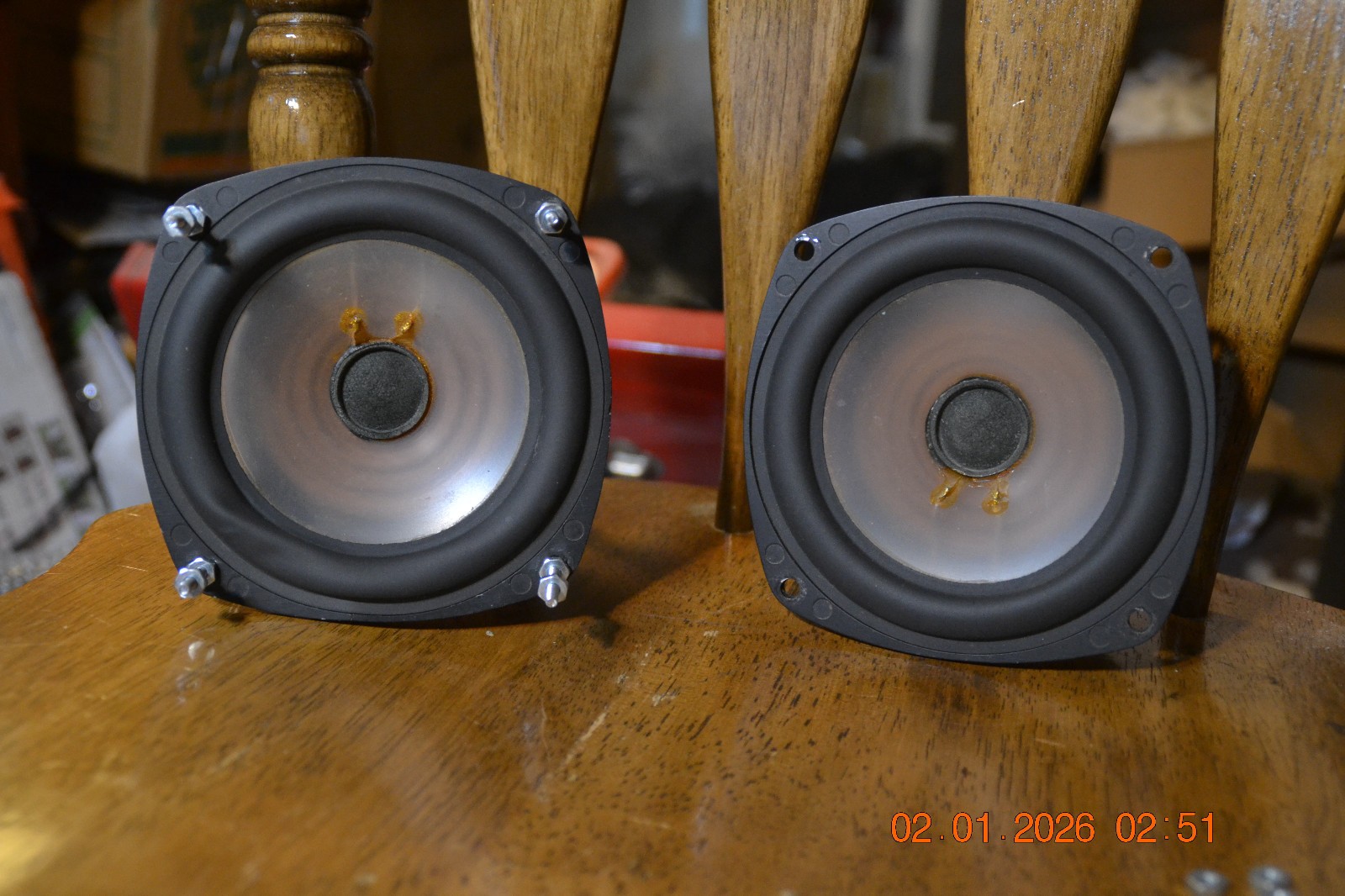 BRAND NEW NEVER USED INFINITY INFINITESIMAL 0.3 SINGLE VOICE COIL WOOFERS MINT