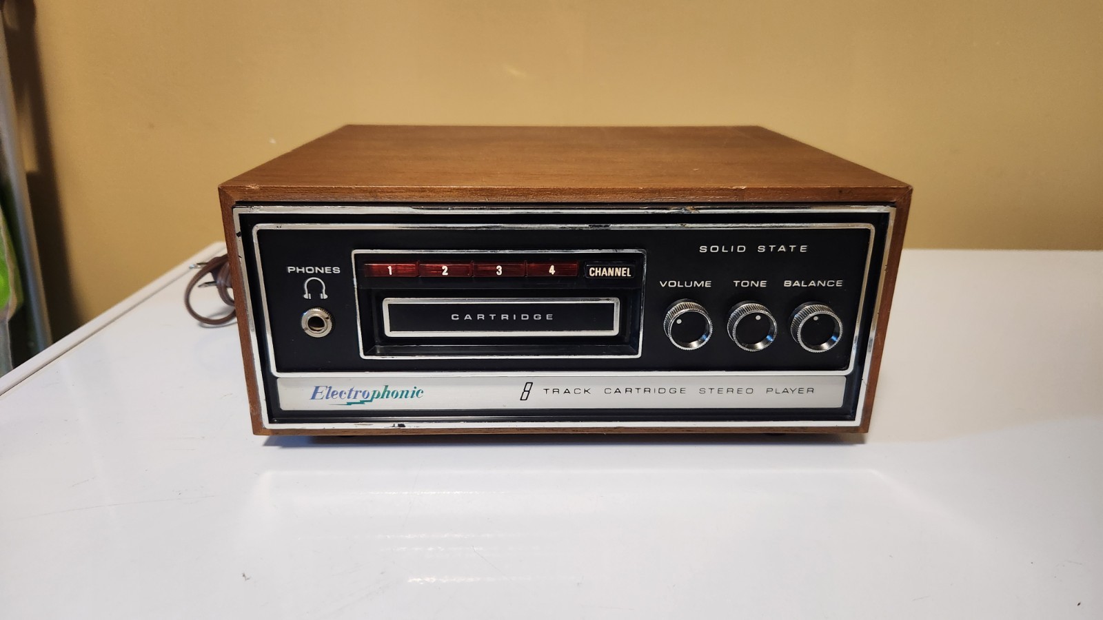 Electrophonic (Morse) TP-2100 8-Track Player FULLY RESTORED See Details