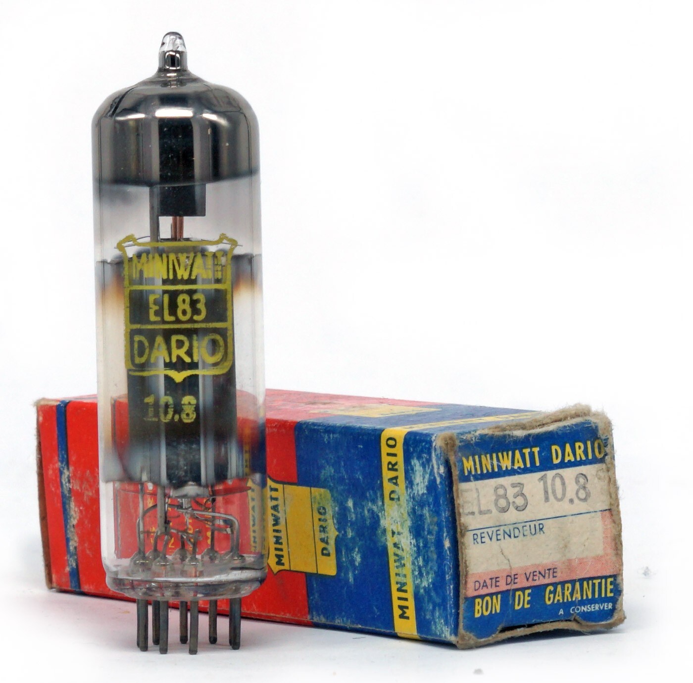 ONE EL83/6CK6 DARIO NOS FRANCE Tube Lampe Valvola Valve Valvula 진공관 真空管 电子管