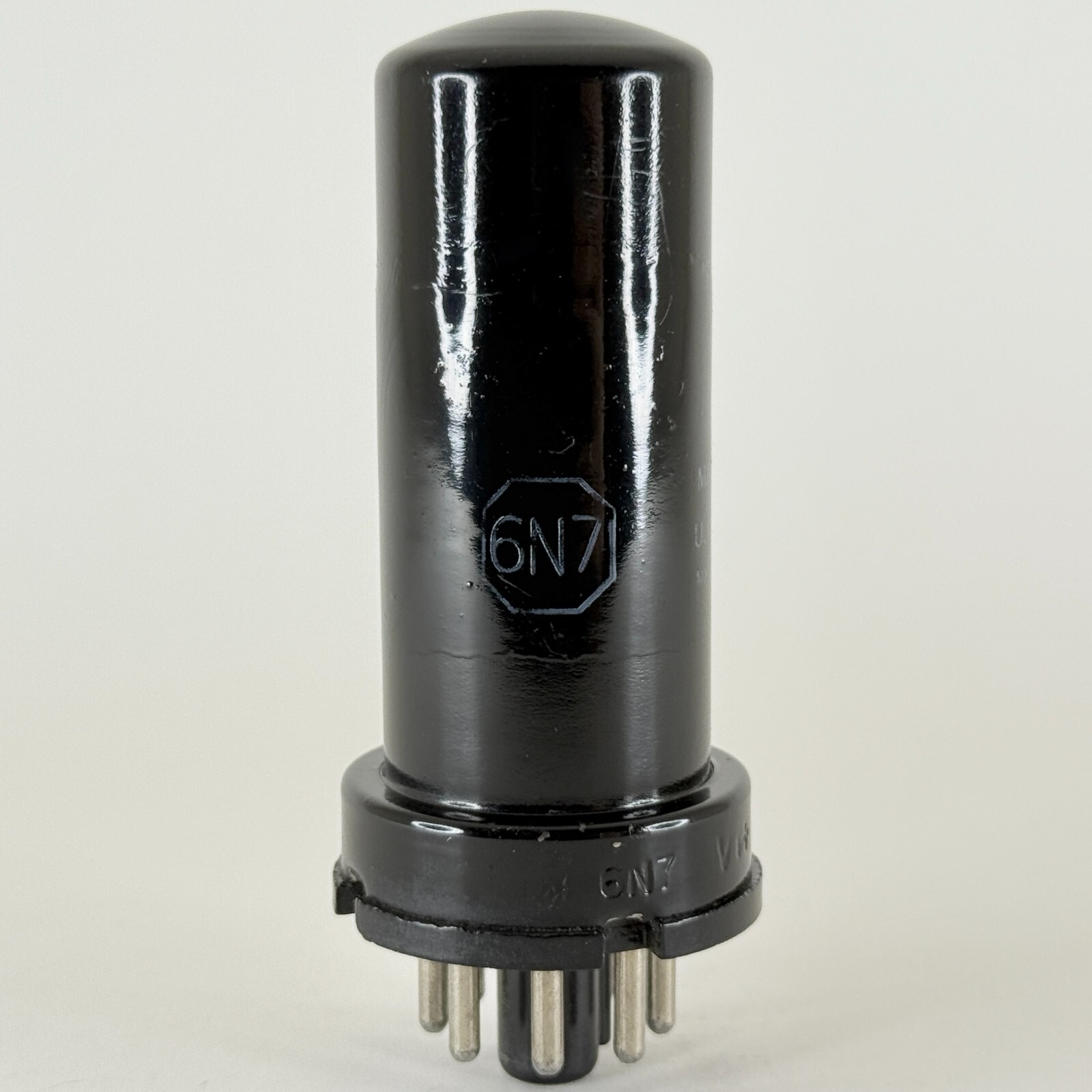 (1) Tested National Union 6N7 Tube Date Code NN Twin Power Triode Tube
