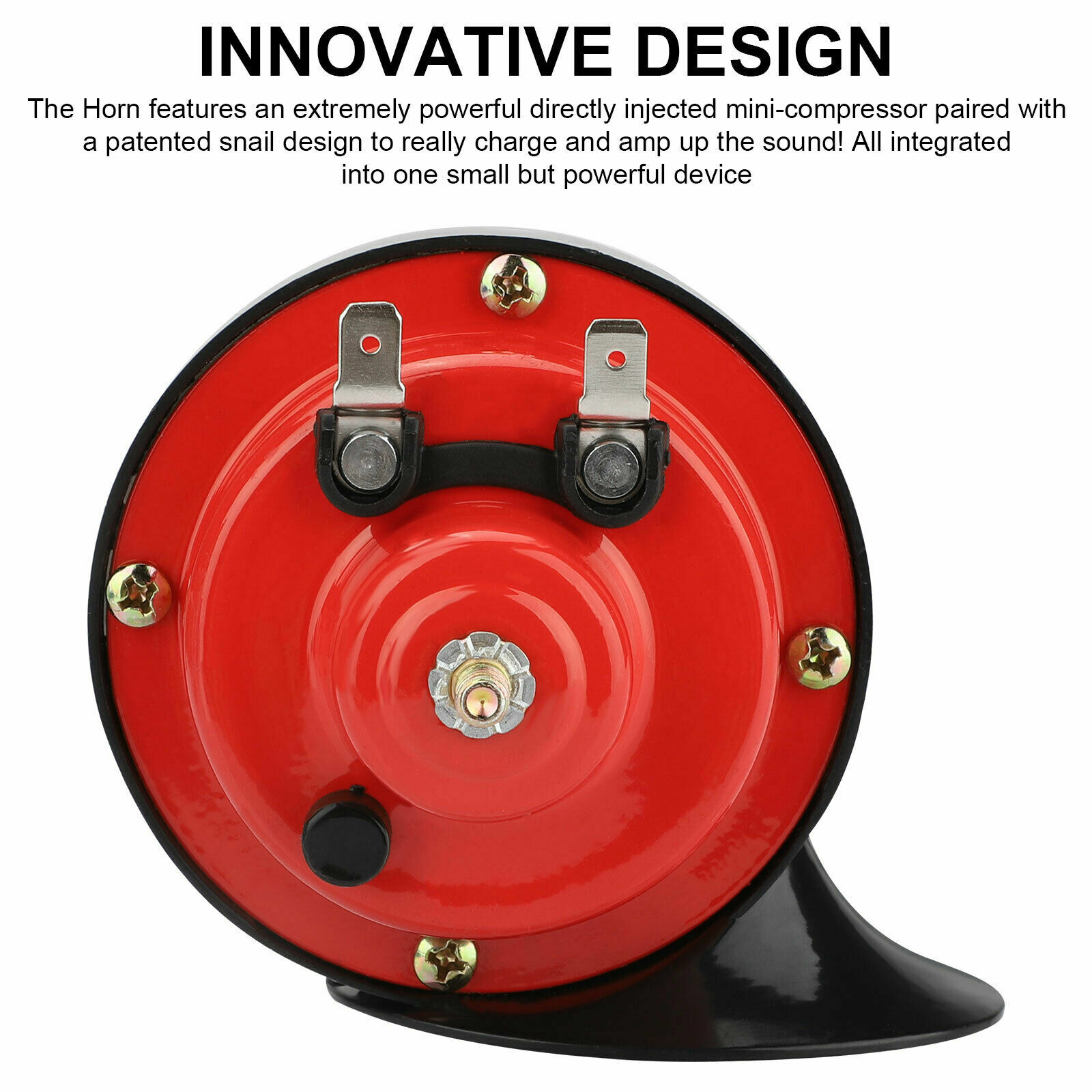12V Super Loud Train Horn Waterproof for Motorcycle Car Truck SUV Boat