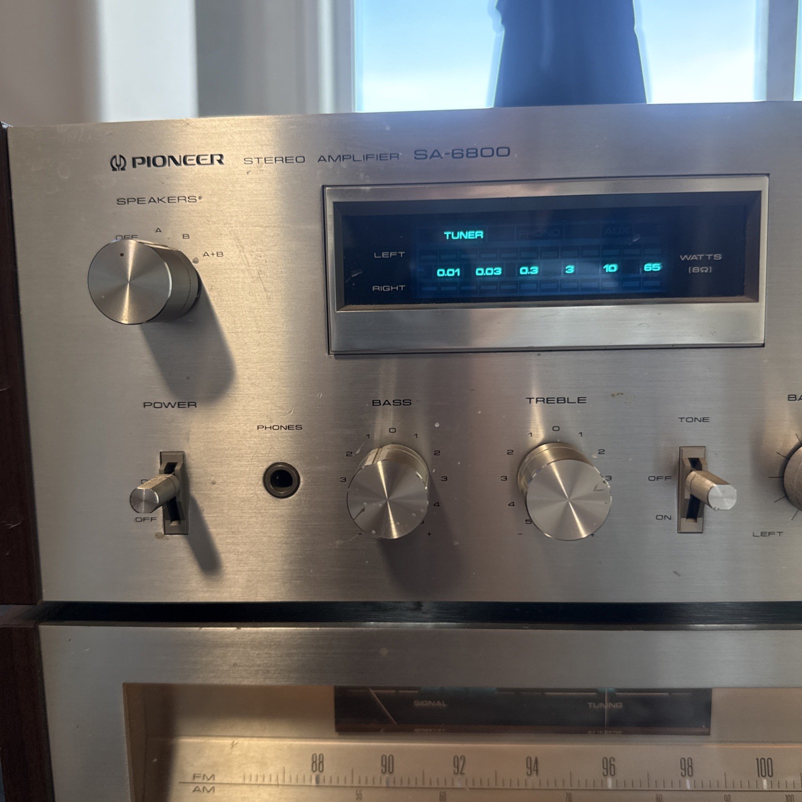 Pioneer SA-6800 Stereo Integrated Amplifier TX6800 TUNER