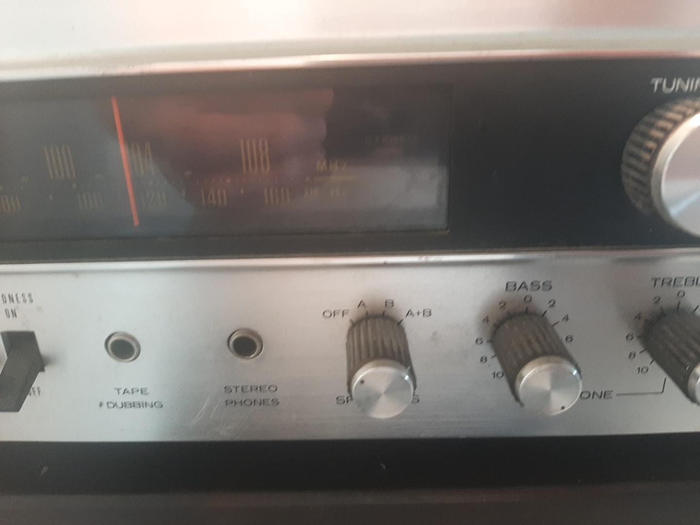 Vintage 1970s Sherwood S-7100 AM/FM Stereo Receiver – PWR TESTED ONLY