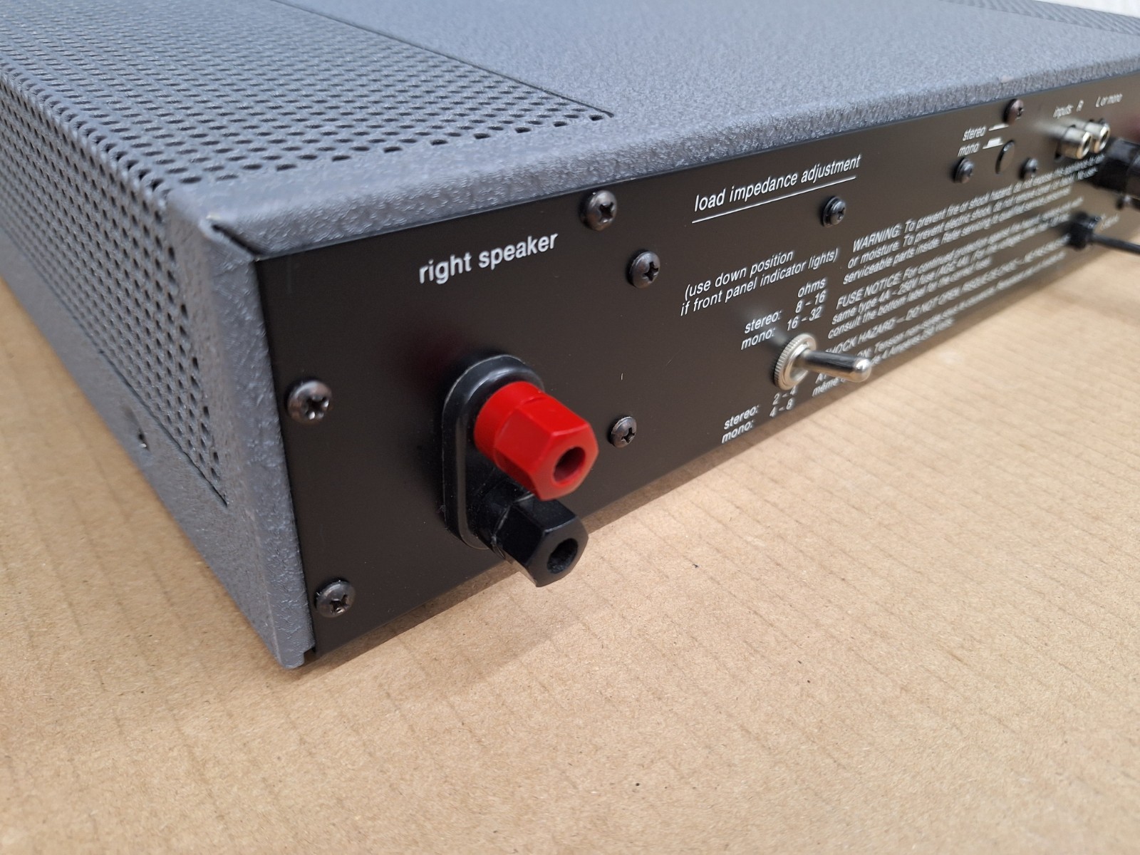 APT HOLMAN STEREO POWER AMPLIFIER APT-1