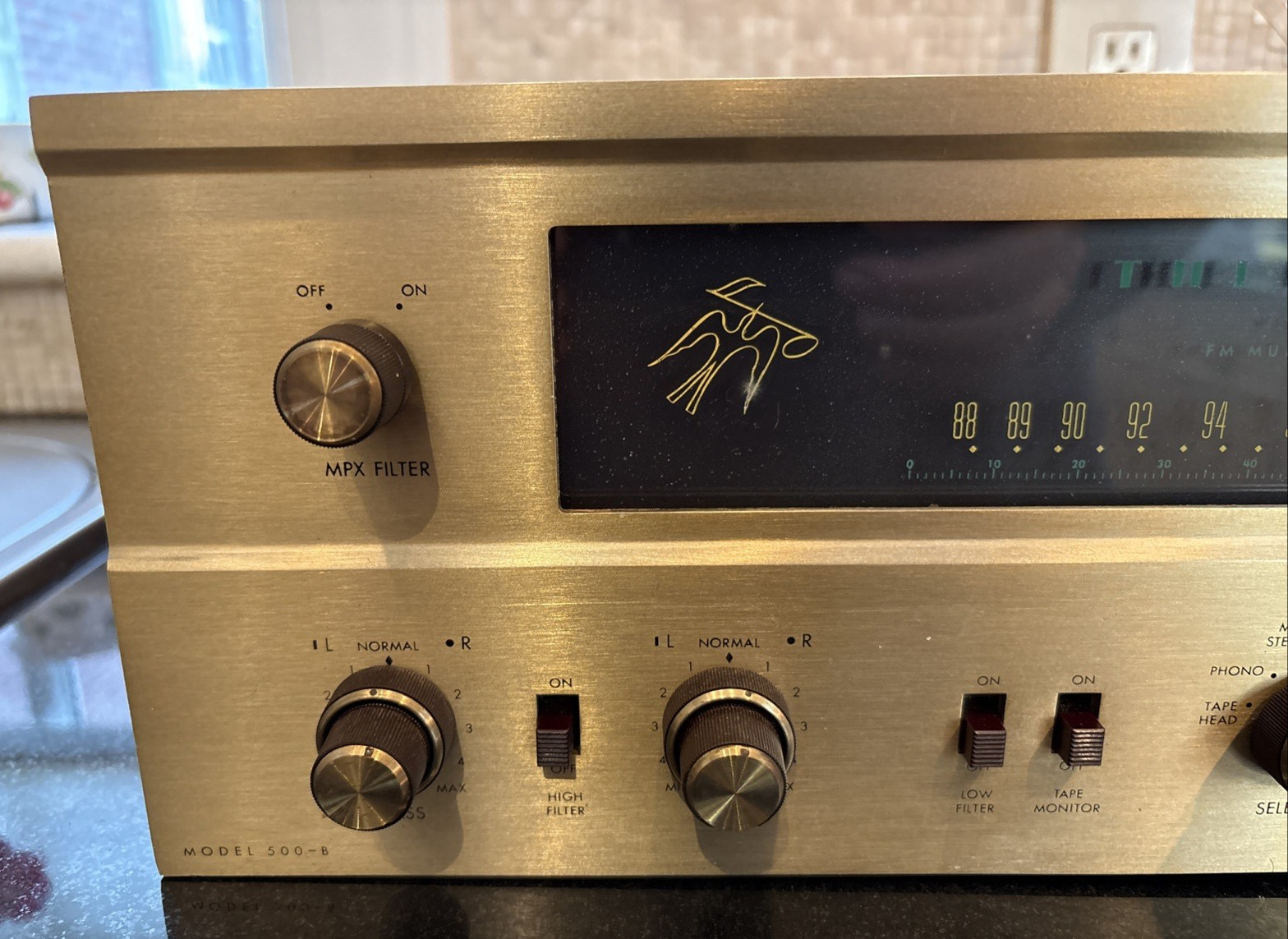 Fisher 500-B The Fisher FM MPX Multiplex Receiver 45WPC Perfect Workin Condition