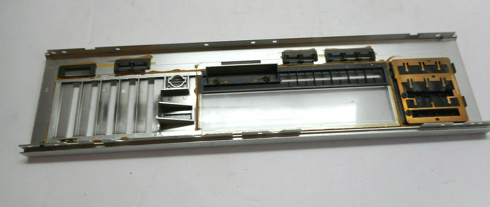 JVC R-X40 STEREO RECEIVER – FRONT METAL PLATE – PARTING OUT