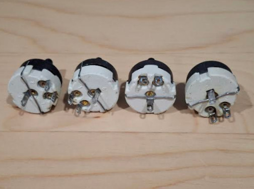 4 Original Acoustic Research potentiometer (AR Speakers)