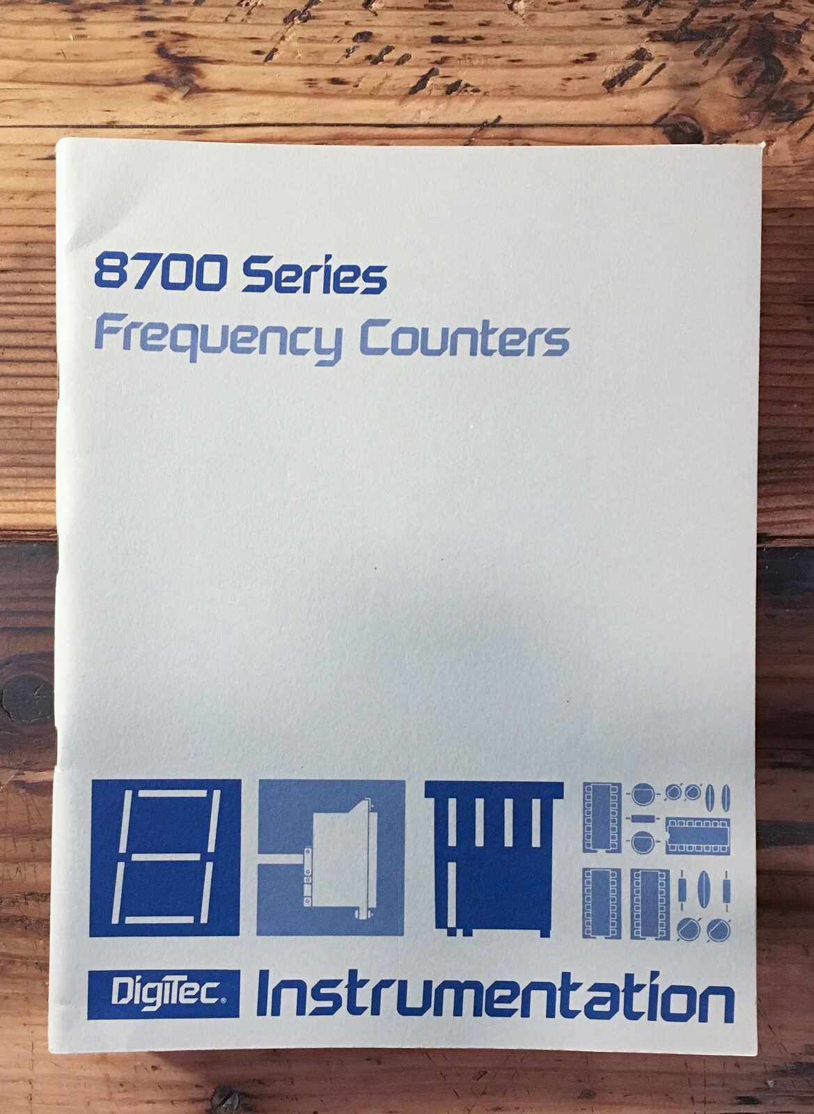 Digitec 8700 Series Frequency Counter User / Owner Manual *Original*