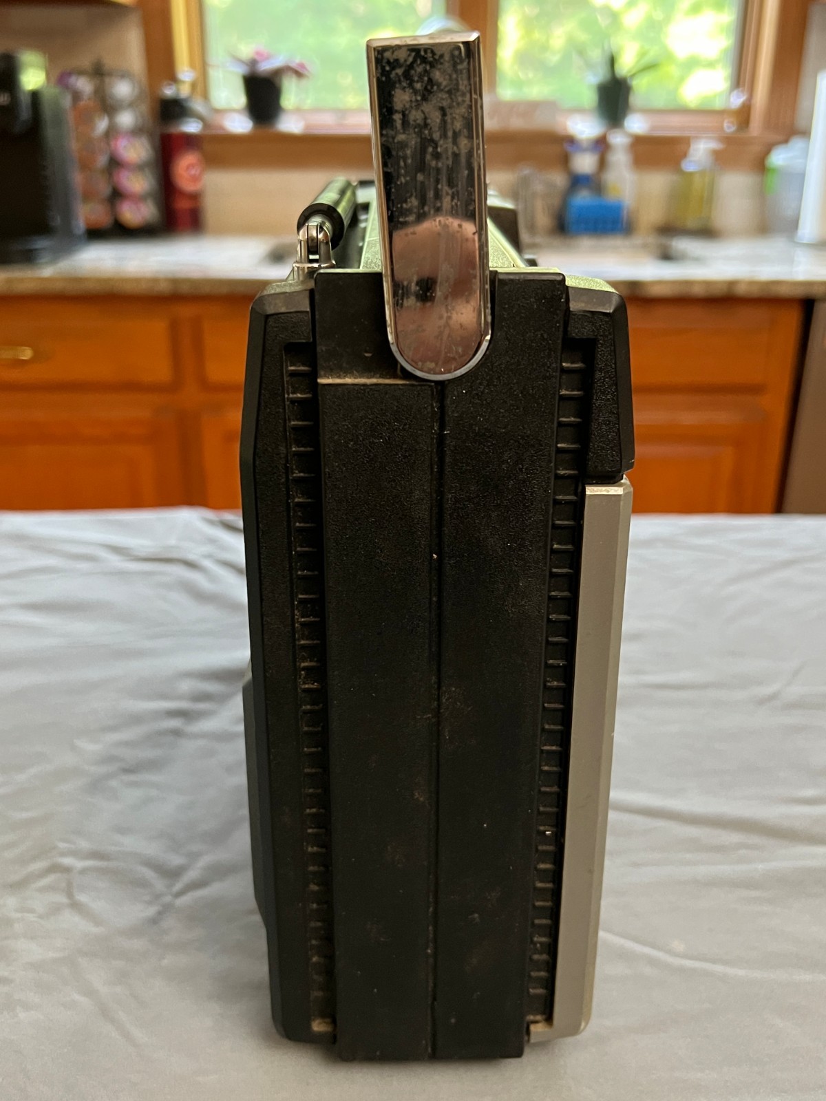 General Electric GE Superadio Long Range AM/FM 7-2880B Tested Missing Knob