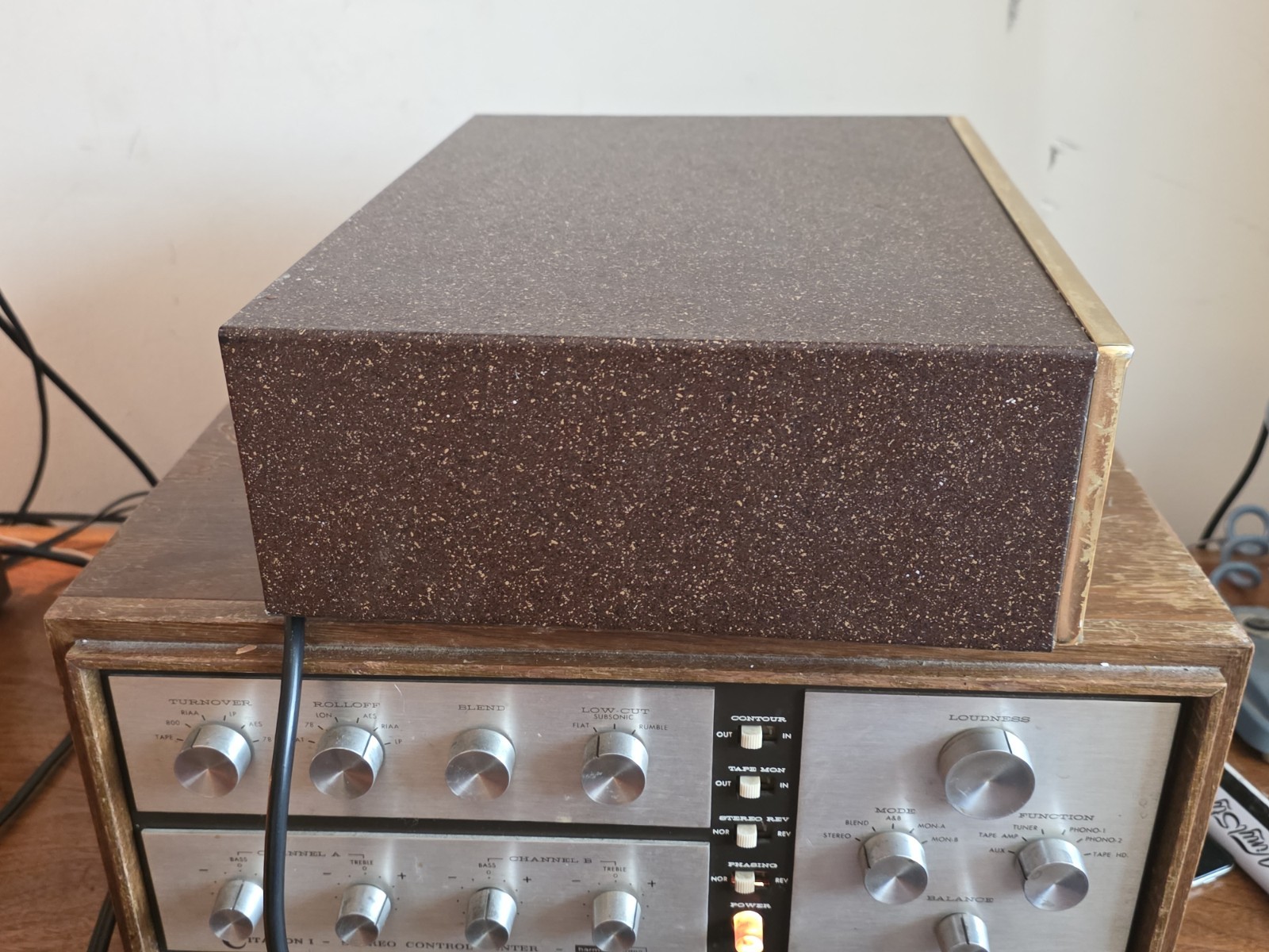 Sherwood S-1000II Mono Tube Integrated Amplifier 1950s 1960s