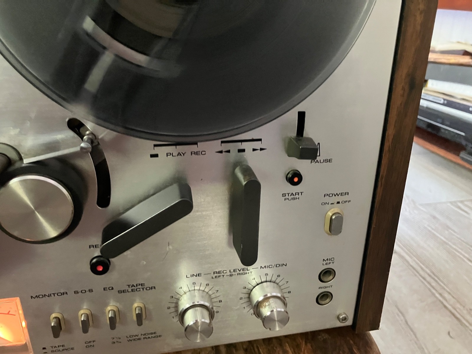 PLEASE READ!!! AKAI GX-4000D 4 Track Stereo Reel-To-Reel Tape Deck Recorder