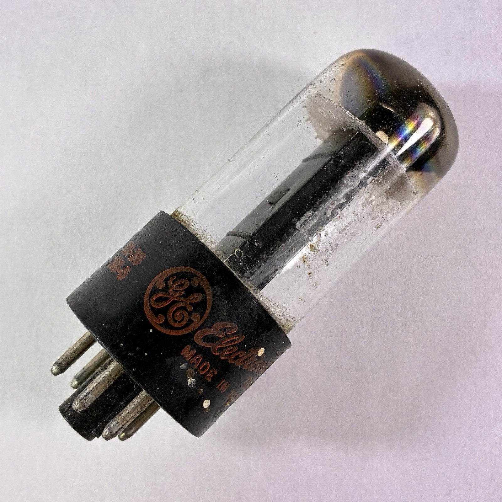 GE 6W6GT Vacuum Tube Tested Working