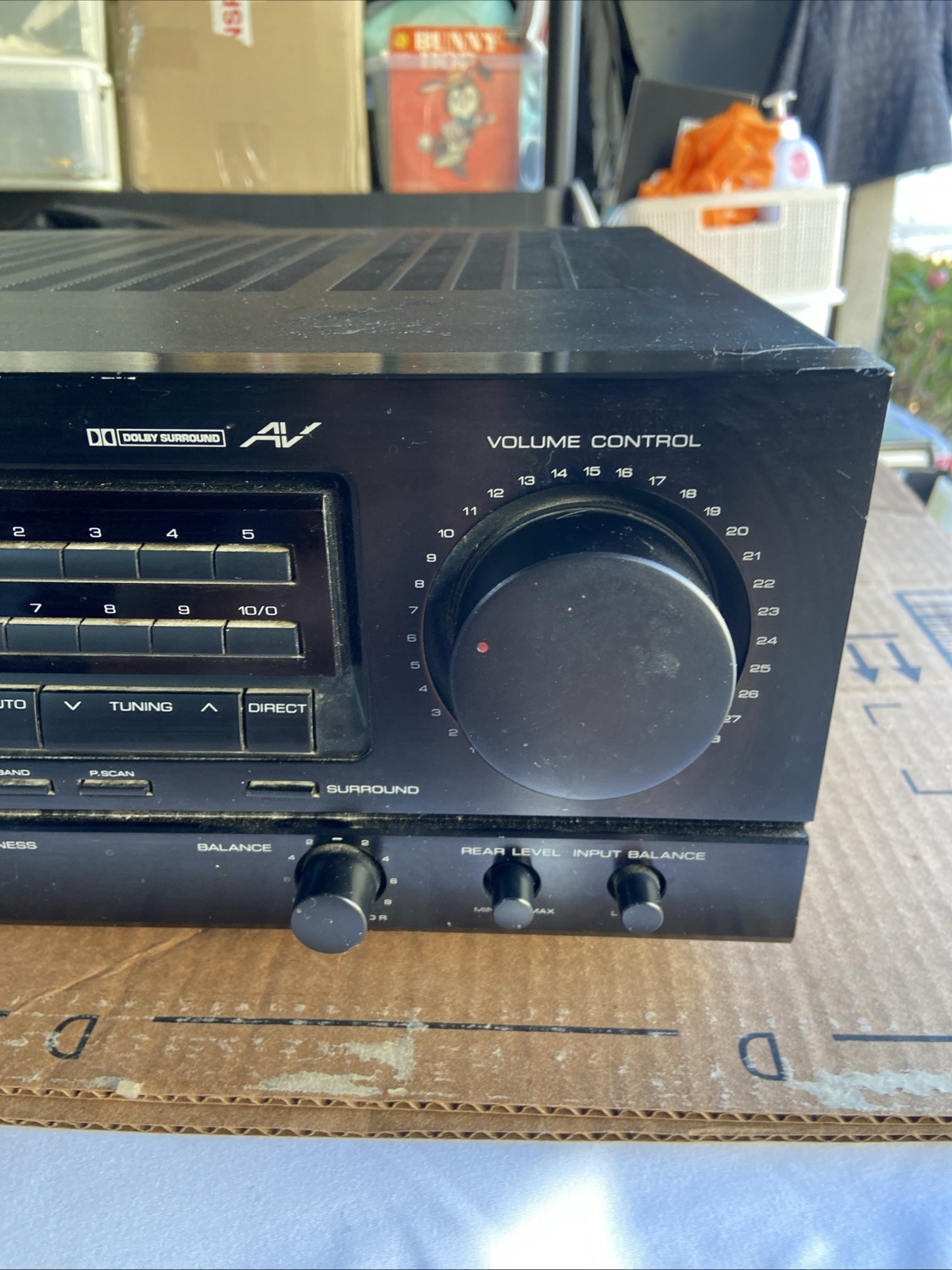 Kenwood KR-V8060 Stereo Receiver No Remote Tested Read Description