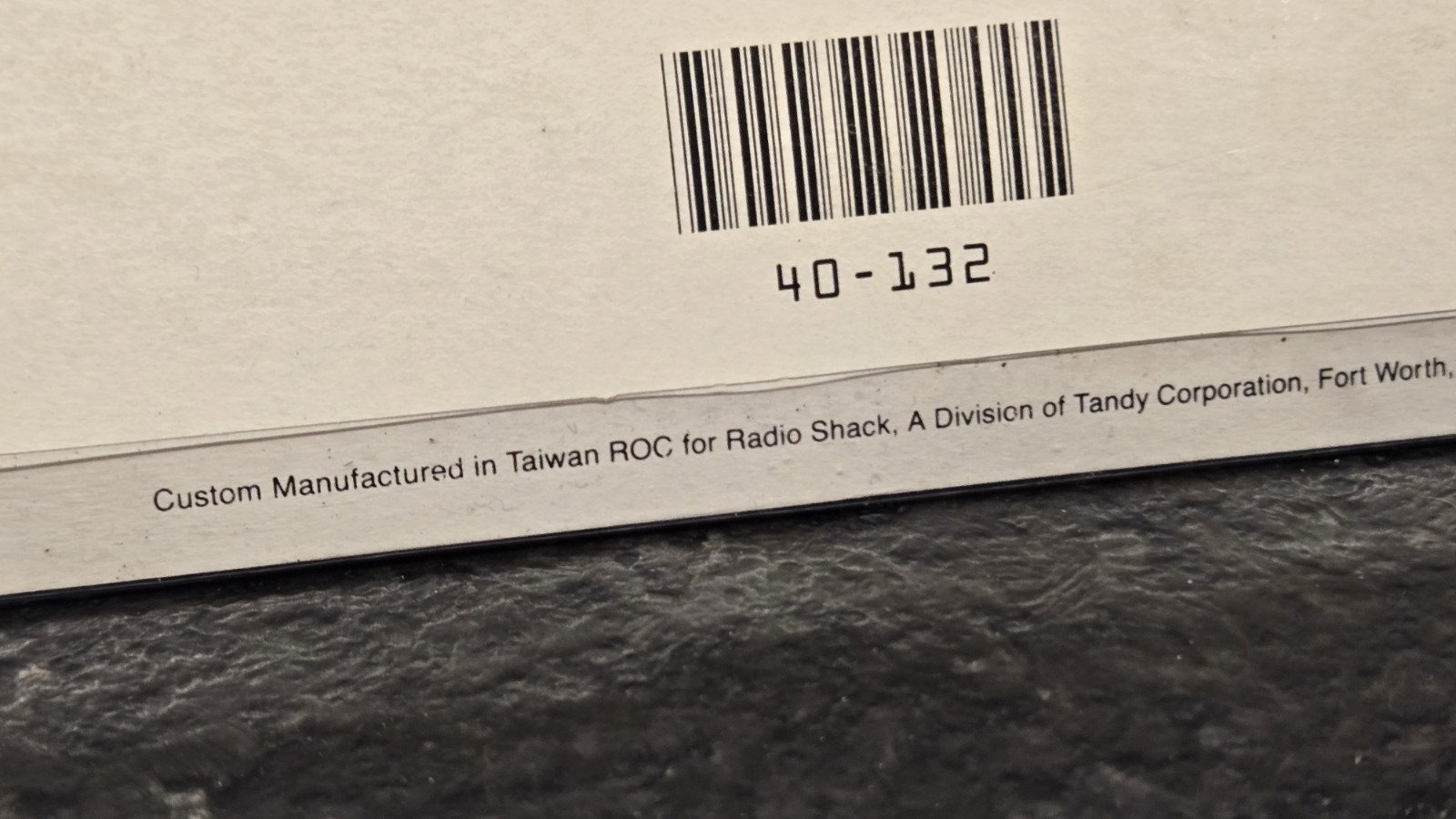Stereo Speaker Switch Cat. No. 40-132 Vintage Radio Shack Tandy NEW