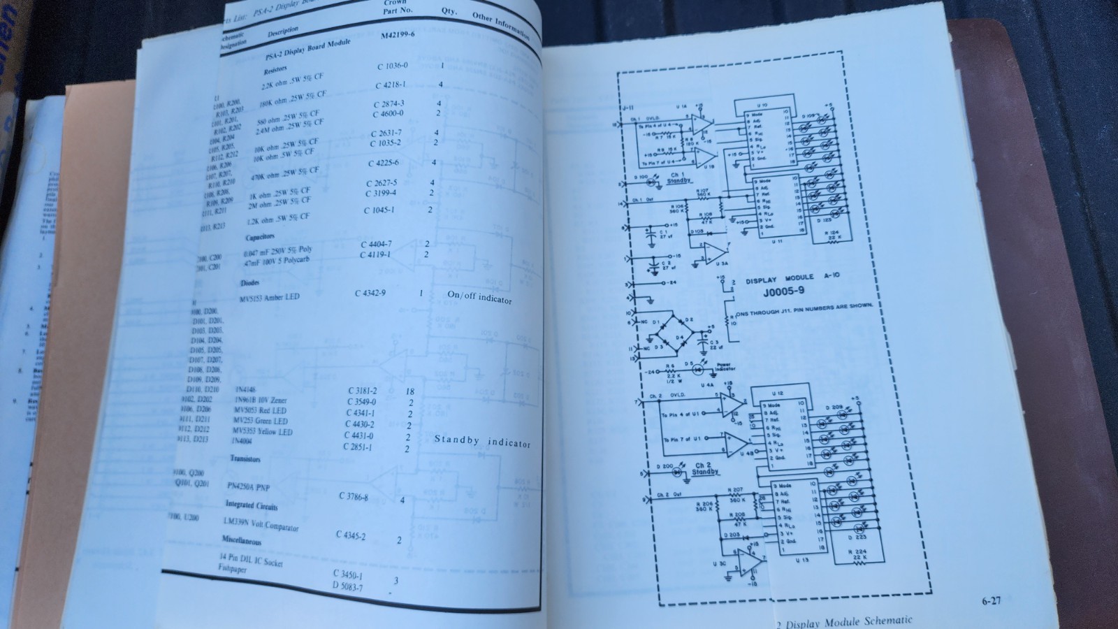 Crown PSA-2 -2X 2X -2DX DC300 D75, Straight Line 2, Amplifier Service Manuals