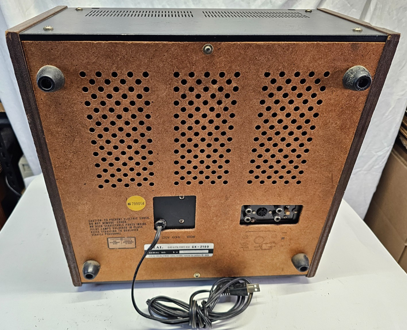 Vintage – Akai -GX-210D – Reel To Reel Player Recorder, Japan – Tested – READ
