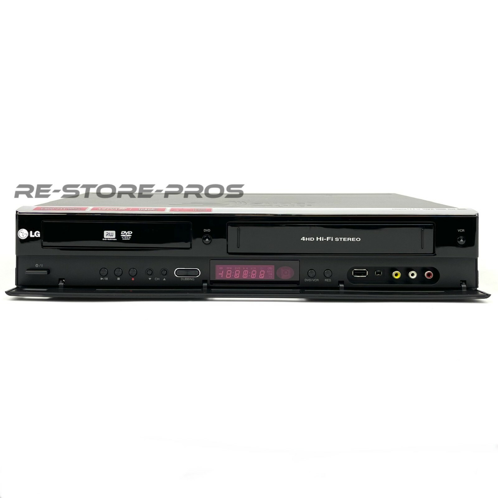 LG RC897T DVD Recorder VCR Combo VHS To DVD Recording HDMI DTV Tuner Remote