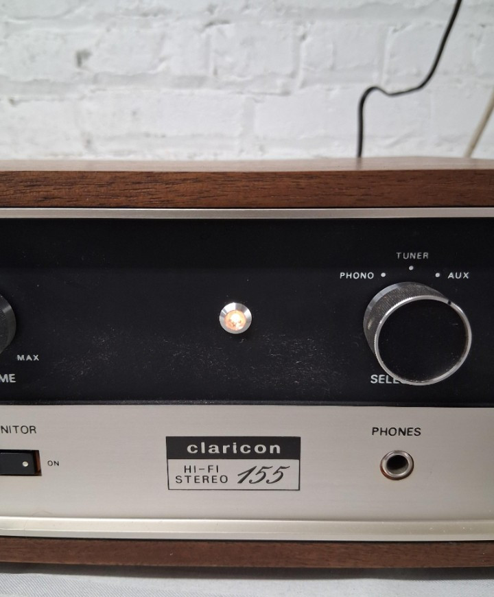 Claricon 153 1970’s Integrated Receiver Solid State Woodgrn Orig Box/Manual