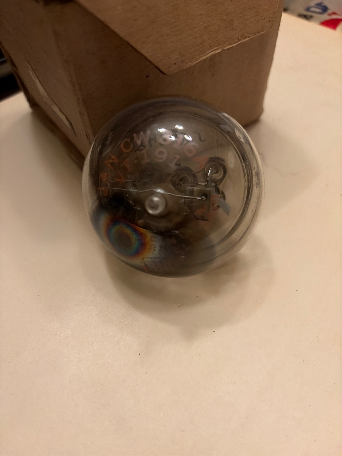 Western Electric 316A VT-191 Triode Tube Globe – Early WE Transmitting Tube