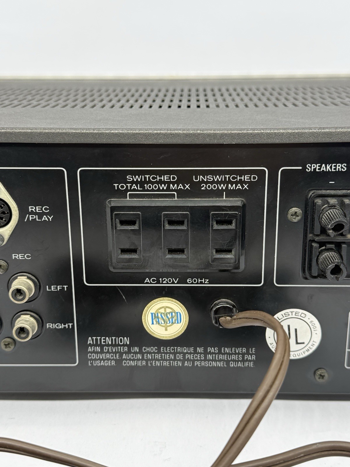 Vintage Kenwood KA-5700 Stereo Amplifier – Read! DOES NOT WORK