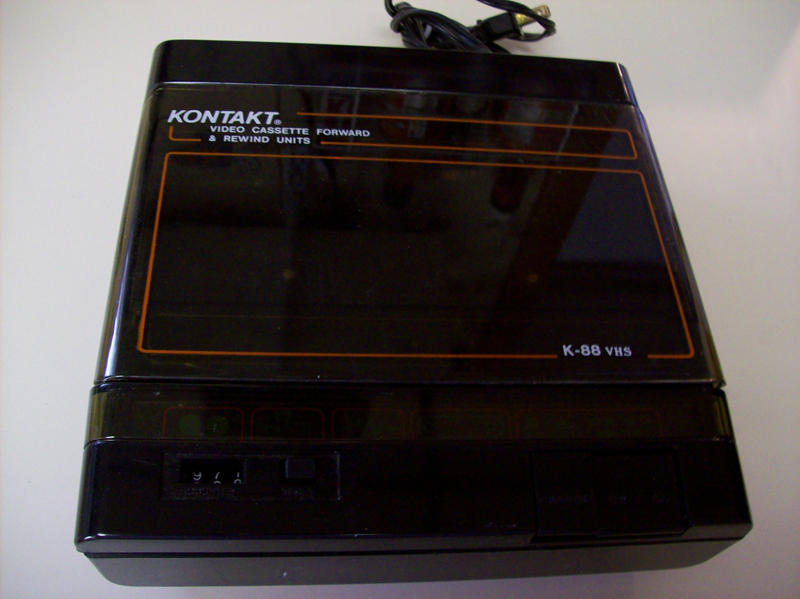 Vintage Kontakt Video Cassette Forward And Rewind Unit