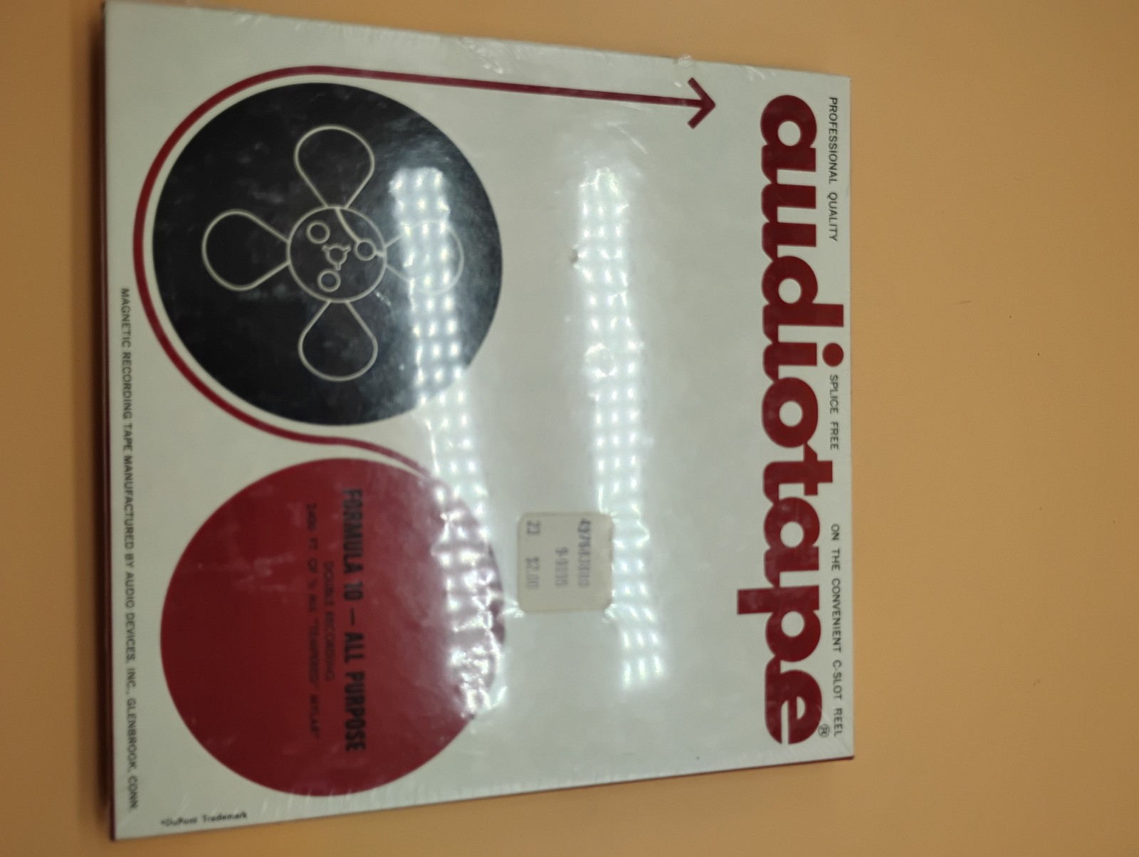 Vtg Audiotape Formula 10 Recording Tape 1200 FT of 1.5 MiL Type 1251