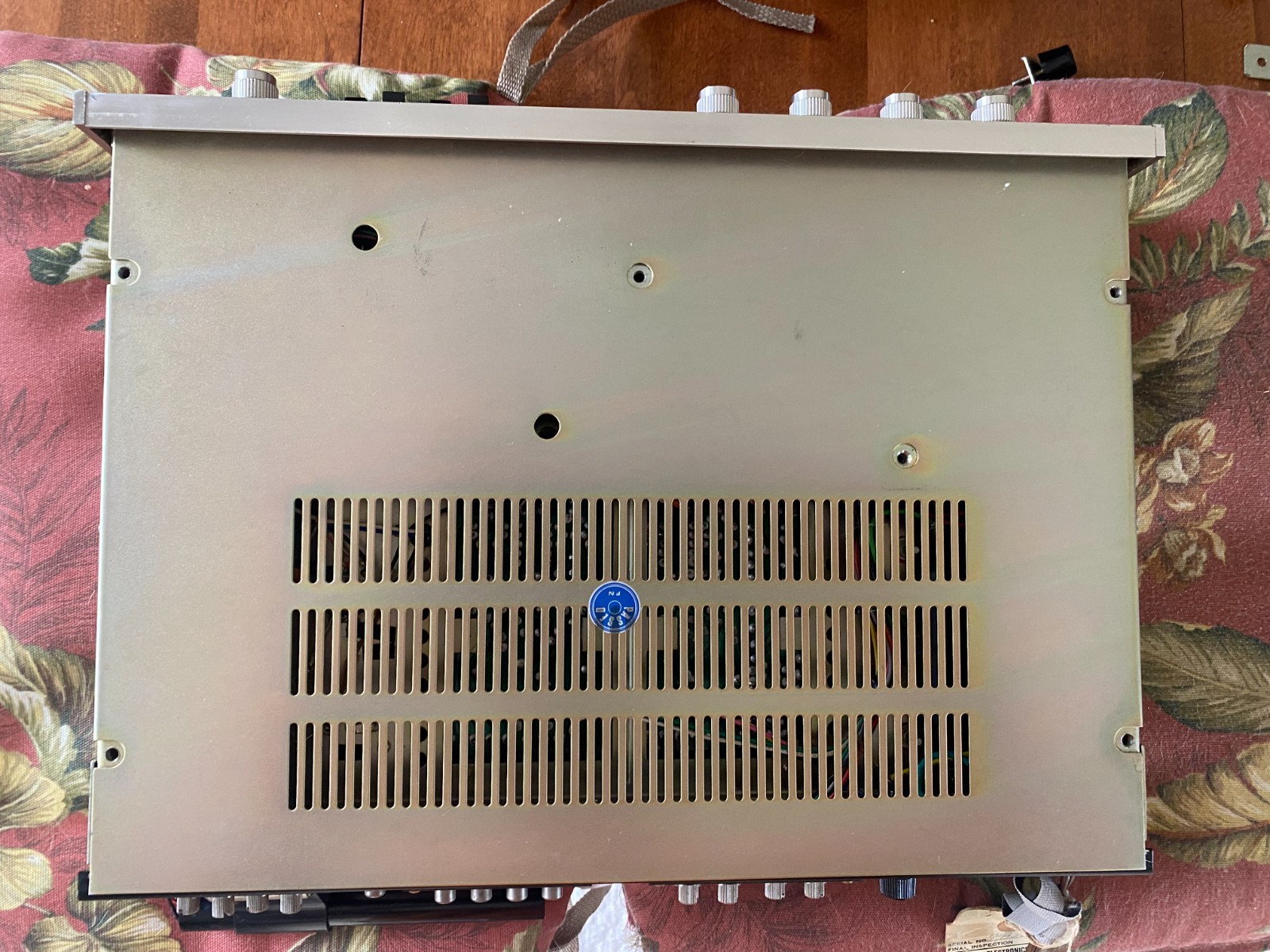 Sherwood S‑7100A Receiver – Recapped, Serviced, Clean Faceplate, Tested