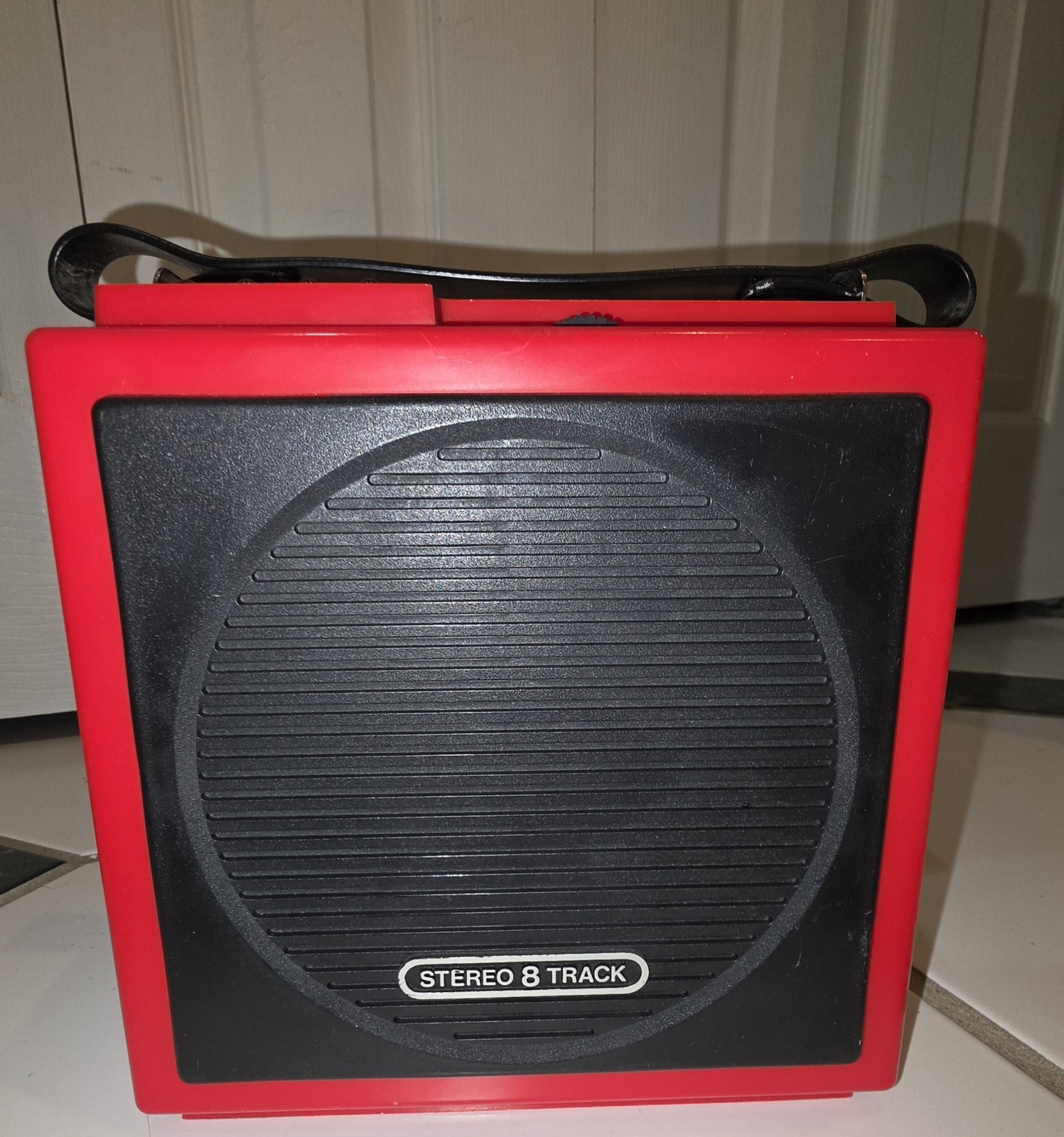 Vintage Sears Portable Stereo 8 TRACK PLAYER Works But Doesn’t Move Tape