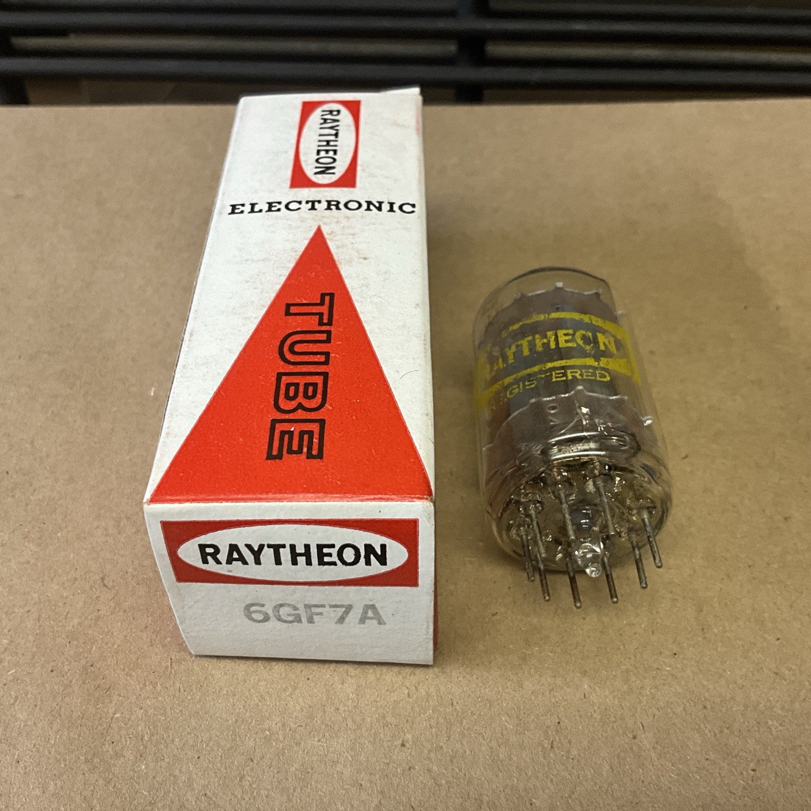 Vintage Raytheon (6GF7A) Electronic Tube (NOS)