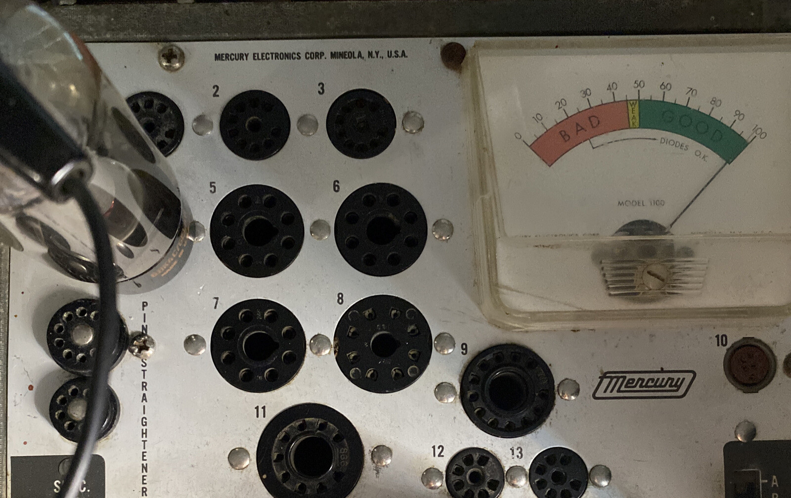 RCA 6BK4C / 6EL4A BEAM TRIODE VACUUM TUBE. Tested with photos!