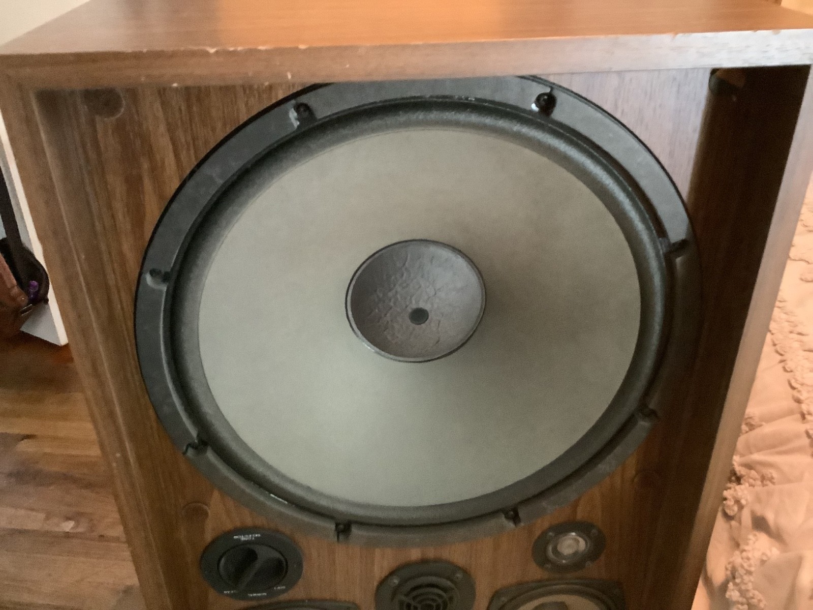 Vintage Kenwood KL-777A VERY RARE VINTAGE STEREO SPEAKER tested works