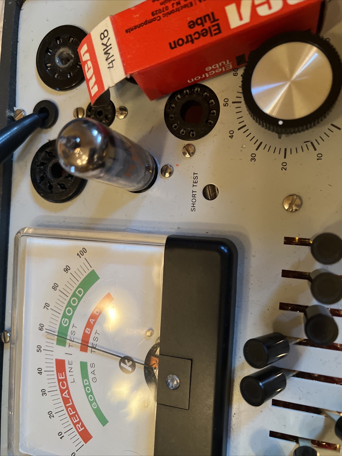 Vintage RCA 4MK8 Tube Nos Tested