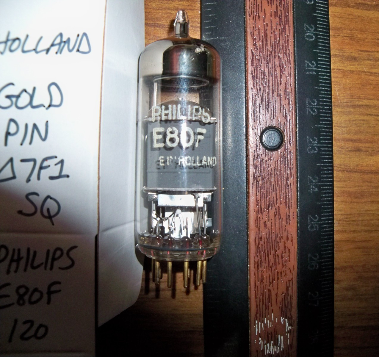 Strong PHILIPS MINIWATT SQ GOLD PIN E80F Tube – 120%