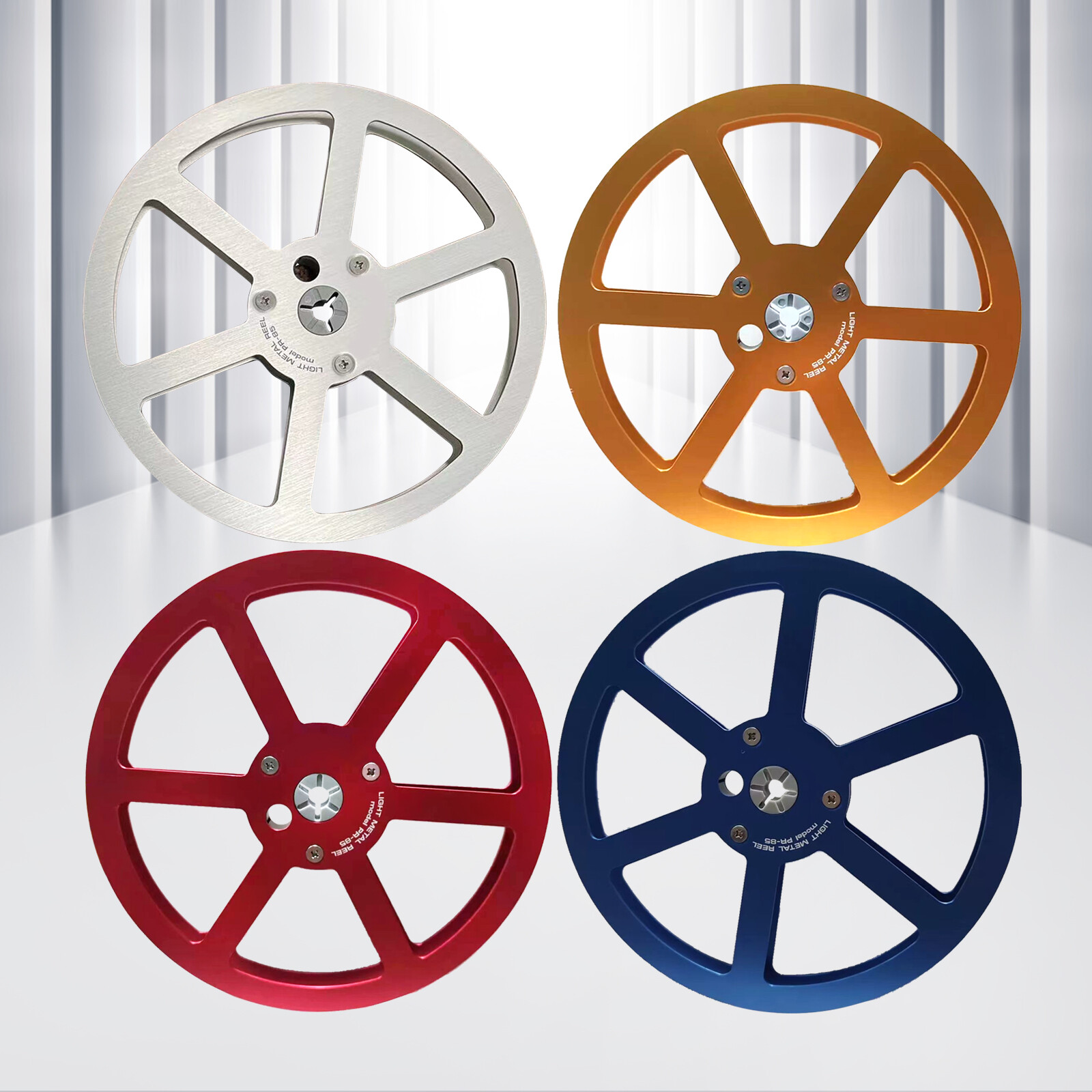 New TAPE REEL For Pioneer PR-85 7″ inch Light Metal Aluminum Take Up Reel