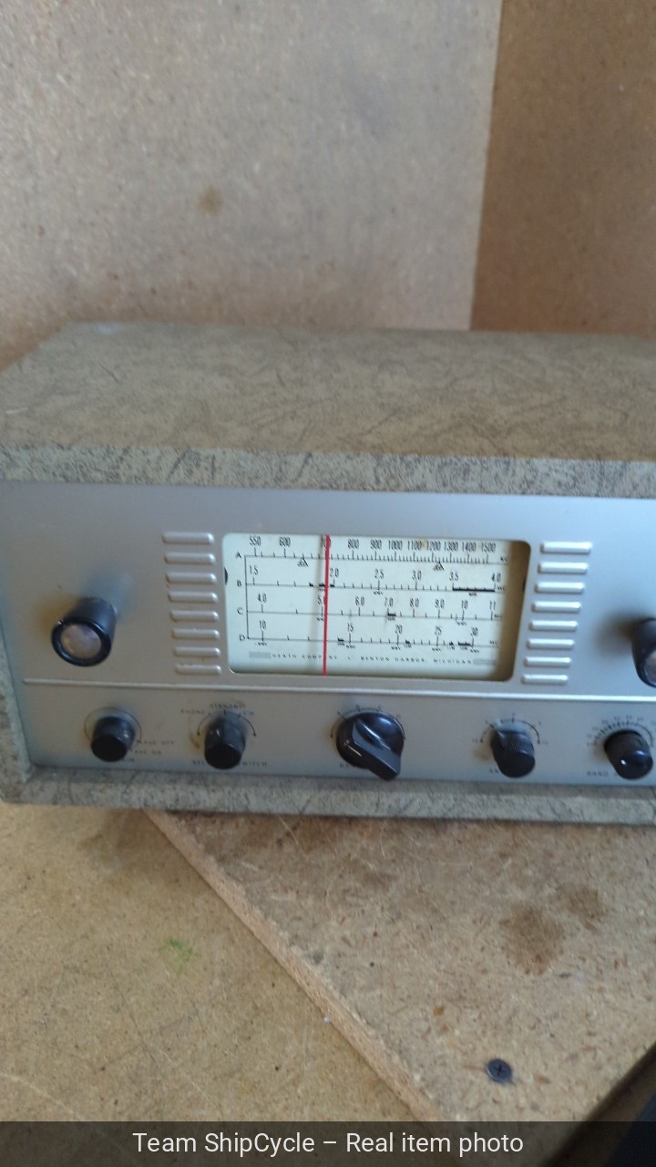 DEFECTIVE Heathkit AR3 General Coverage Shortwave Communications Receive G3D