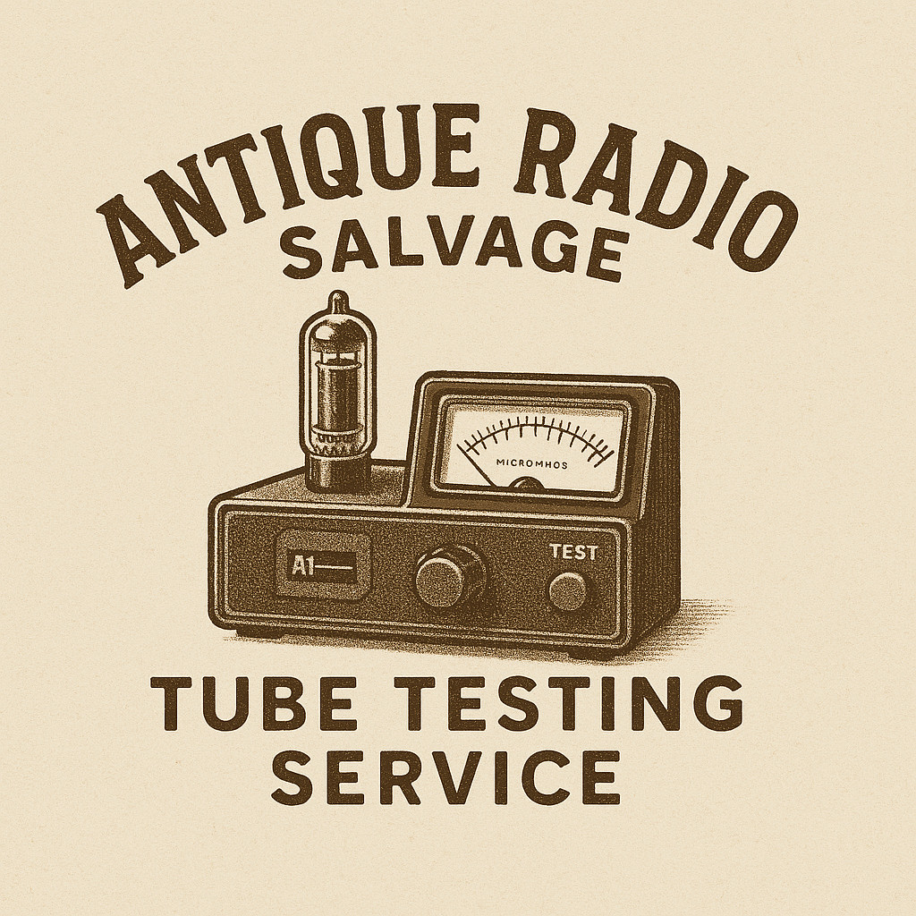 Amplitrex Tube Testing Service – Tests for QTY 2 TUBES TYPE VT-4-C , 211 , 845