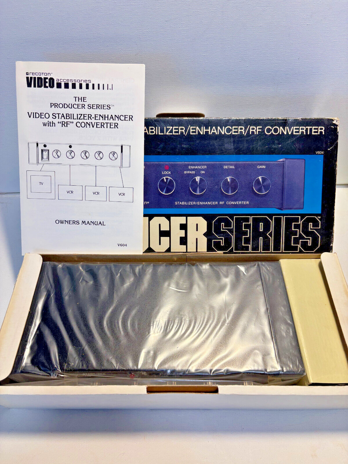 Vintage Producer Series Stabilizer/Enhancer/RF Converter by Recoton Corp. 1985