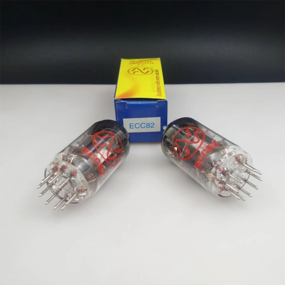 2pcs matched Audio Valve Vacuum Tube Slovakia JJ 12AU7 ECC82