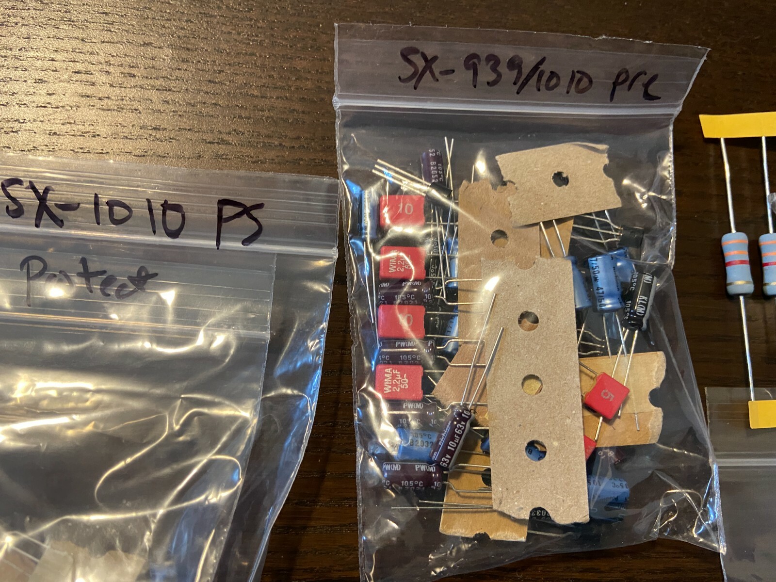Pioneer SX-1010 Complete Rebuild Kit High-Quality Receiver Recap Transistors