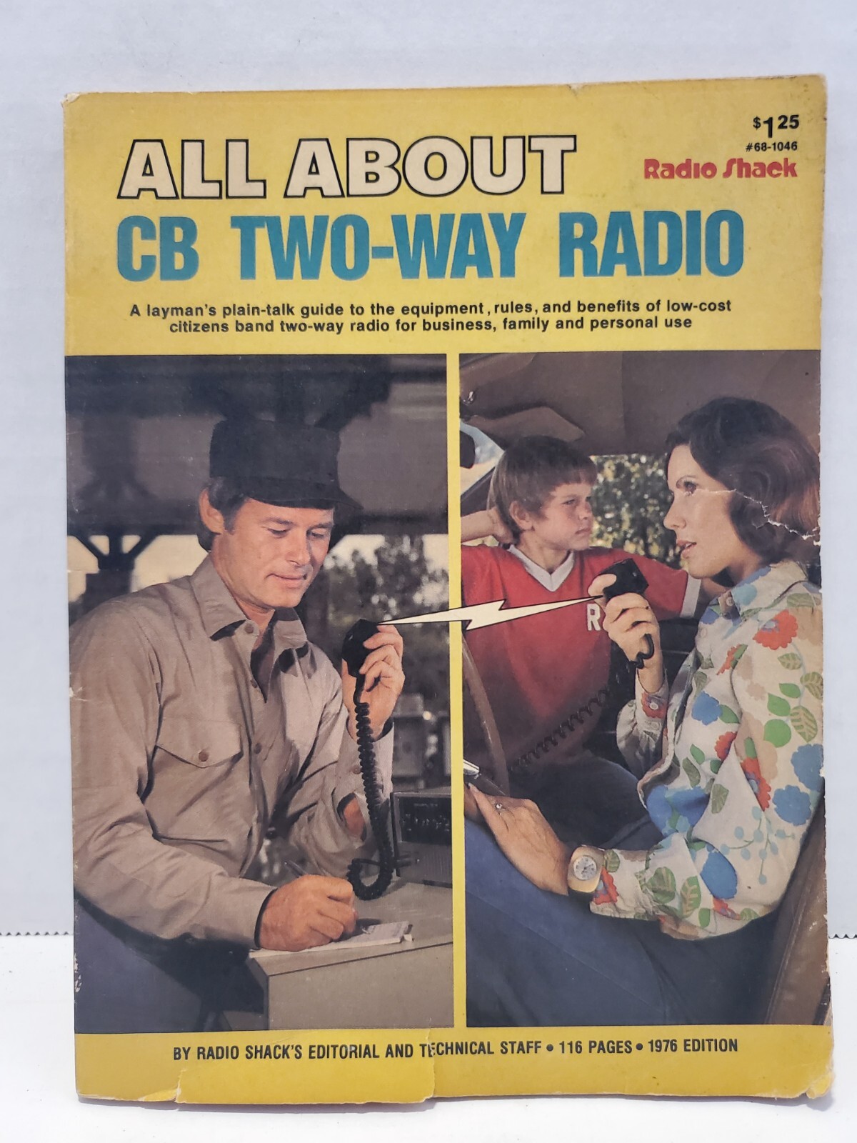 All About CB Two Way Radio – Vintage Paperback from Radio Shack (1976) First Ed.