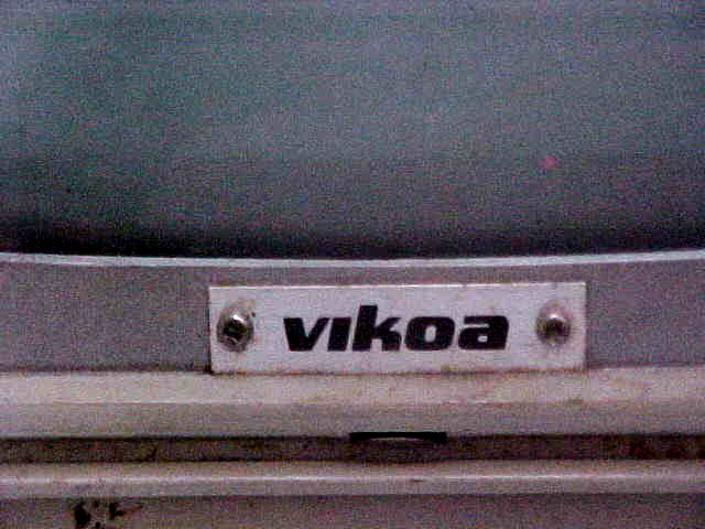 RETRO VINTAGE TV MONITOR 8 INCH VKOA JAPAN B+W EARLY 60s TRANSISTORIZED