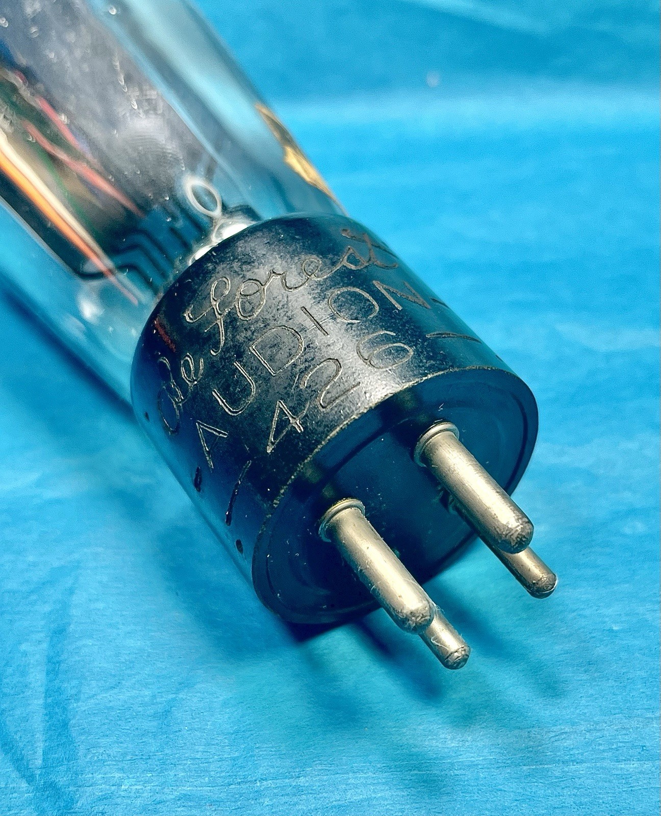 426 (26) DeForest Audion Balloon Globe Receiver Radio Power Vacuum Tube Tested