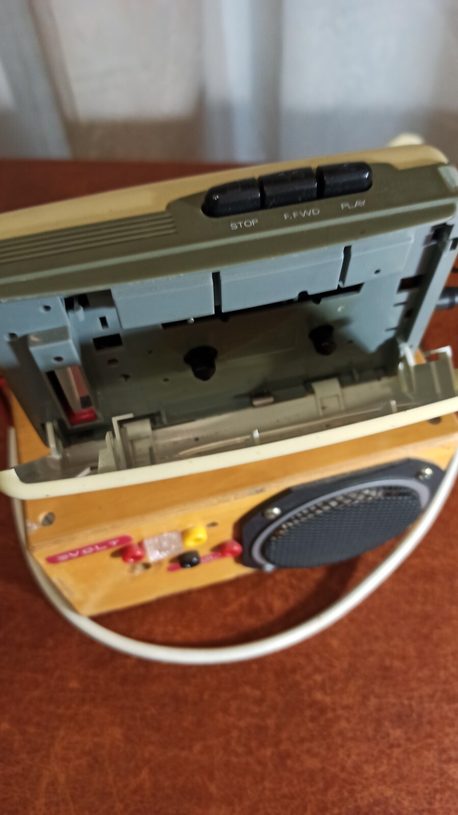Vintage homemade audio player. Works perfect. from the Czech Republic